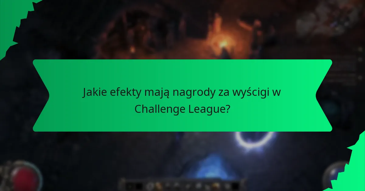 Jakie efekty mają nagrody za wyścigi w Challenge League?